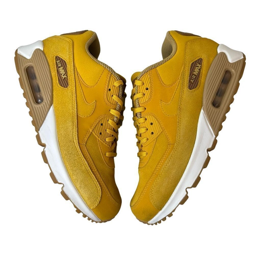Air Max 90 SE 'Mineral Yellow' Suede Size 8 - Picture 8 of 16